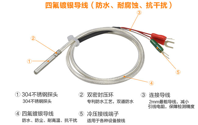 引线式温度传感器